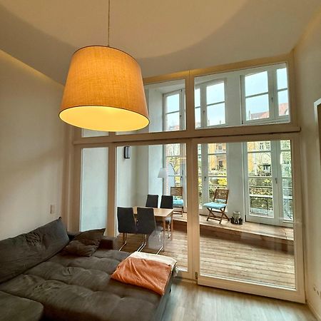 Relax-Wohnung Mit Balkon Ueber Die Weisse Elster Лейпциг Екстер'єр фото